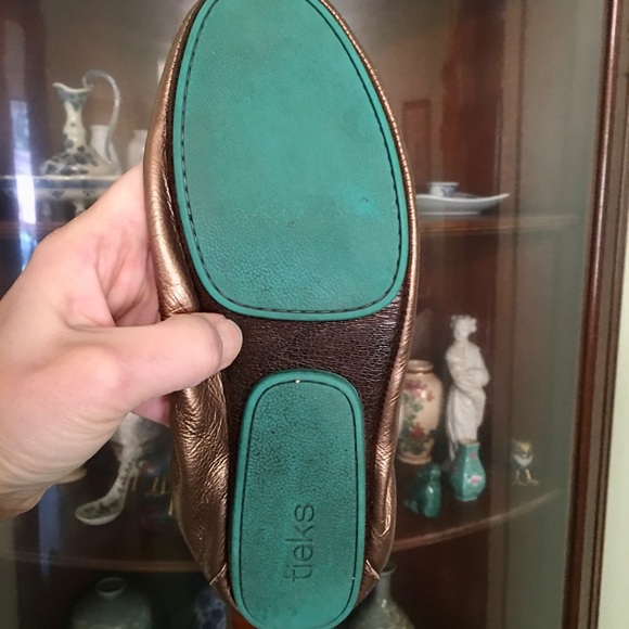 Metallic Bronze Tieks - Picture 5 of 9